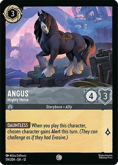 Angus - Mighty Horse (174/204) [Wilds Unknown] Cold Foil - Deck Out Gaming