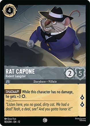 Rat Capone - Rodent Gangster (183/204) [Wilds Unknown] - Deck Out Gaming