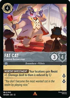 Fat Cat - Criminal Businessman (187/204) [Wilds Unknown] - Deck Out Gaming