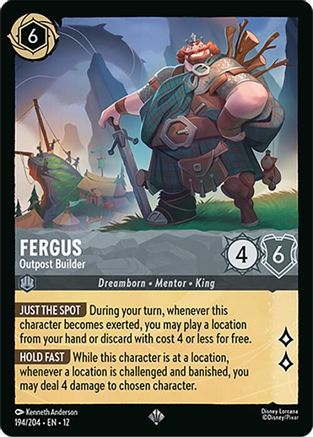 Fergus - Outpost Builder (194/204) [Wilds Unknown] - Deck Out Gaming