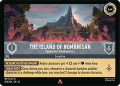 The Island of Nomanisan - Syndrome's Headquarters (204/204) [Wilds Unknown] Cold Foil - Deck Out Gaming