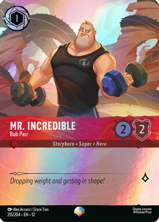 Mr. Incredible - Bob Parr (Epic) (215/204) [Wilds Unknown] Holofoil - Deck Out Gaming