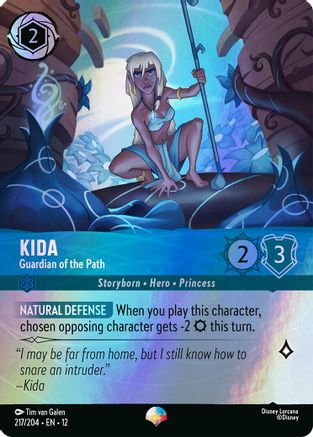 Kida - Guardian of the Path (Epic) (217/204) [Wilds Unknown] Holofoil - Deck Out Gaming