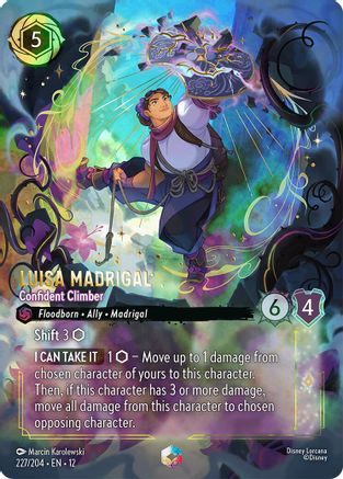 Luisa Madrigal - Confident Climber (Enchanted) (227/204) [Wilds Unknown] Holofoil - Deck Out Gaming