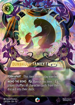 DunBroch Family Tapestry (Enchanted) (228/204) [Wilds Unknown] Holofoil - Deck Out Gaming