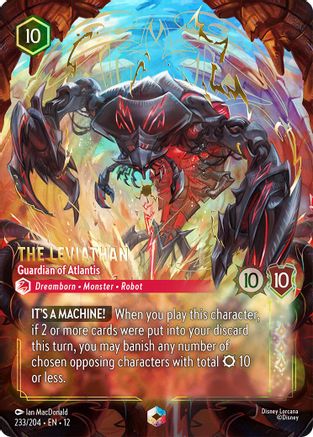 The Leviathan - Guardian of Atlantis (Enchanted) (233/204) [Wilds Unknown] Holofoil - Deck Out Gaming