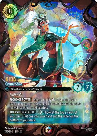 Kida - Crystal Scion (Enchanted) (236/204) [Wilds Unknown] Holofoil - Deck Out Gaming