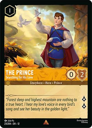 The Prince - Searching for His Love (23/204) [Wilds Unknown] - Deck Out Gaming