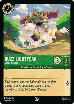 Buzz Lightyear - Space Ranger (57) [Disney Lorcana Promo Cards] Holofoil