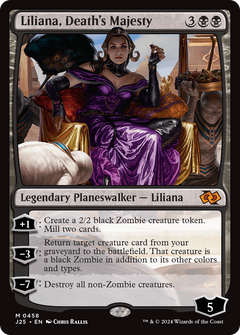 Liliana, Death's Majesty (458) [Foundations Jumpstart] - Deck Out Gaming