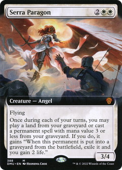 Serra Paragon (Extended Art) (388) [Dominaria United] foil - Deck Out Gaming