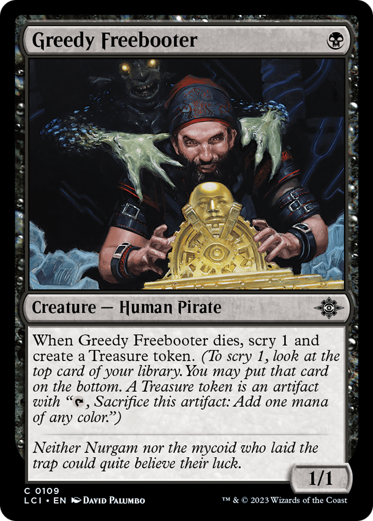 Greedy Freebooter (109) [The Lost Caverns of Ixalan] foil - Deck Out Gaming
