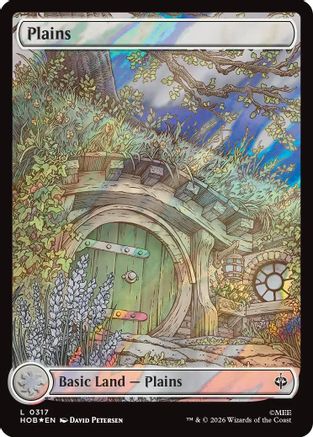 Plains (0317) (Surge Foil) (317) [The Hobbit] foil-1