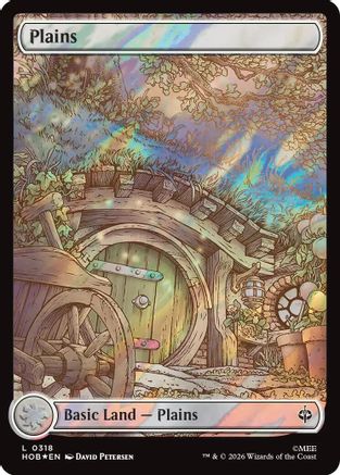 Plains (0318) (Surge Foil) (318) [The Hobbit] foil