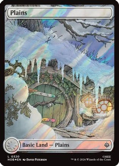 Plains (0320) (Surge Foil) (316) [The Hobbit] foil-1