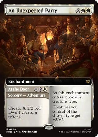 An Unexpected Party (Extended Art) (289) [The Hobbit] foil