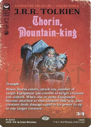 Thorin, Mountain-king (Borderless) (243) [The Hobbit]-1
