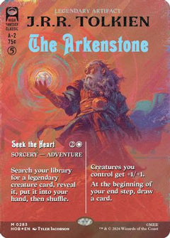 The Arkenstone (Borderless) (Surge Foil) (283) [The Hobbit] foil-1