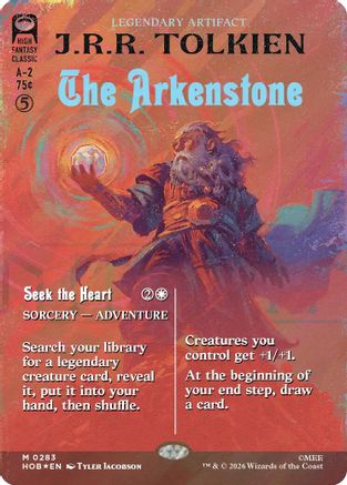 The Arkenstone (Borderless) (Surge Foil) (283) [The Hobbit] foil