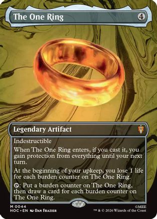 The One Ring (Borderless) (44) [The Hobbit] foil-1