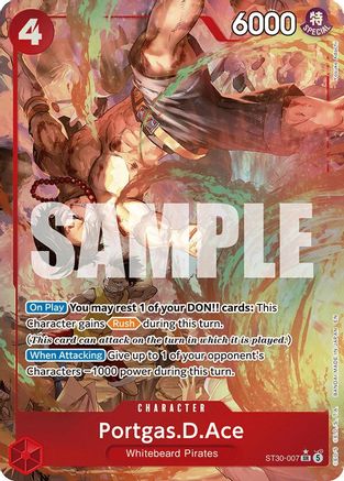 Portgas.D.Ace (007) (Parallel) (ST30-007) [Starter Deck EX: Luffy & Ace] Foil - Deck Out Gaming