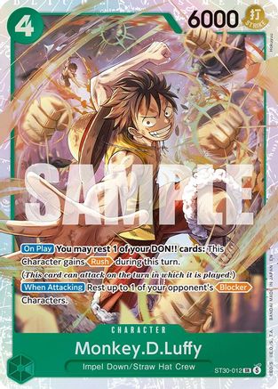 Monkey.D.Luffy (ST30-012) [Starter Deck EX: Luffy & Ace] Foil-1