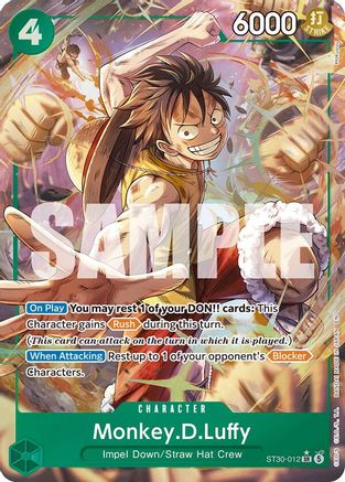 Monkey.D.Luffy (Parallel) (ST30-012) [Starter Deck EX: Luffy & Ace] Foil - Deck Out Gaming