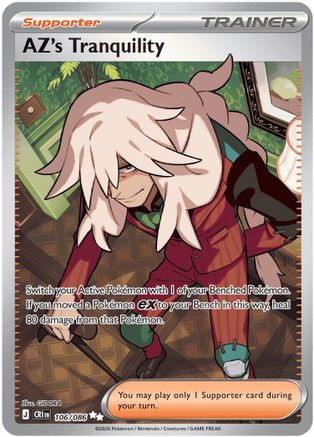 AZ's Tranquility - 106/086 (106) [ME04: Chaos Rising] Holofoil - Deck Out Gaming