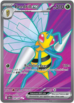Beedrill ex - 098/086 (98) [ME04: Chaos Rising] Holofoil - Deck Out Gaming