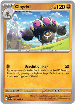 Claydol - 047/086 (47) [ME04: Chaos Rising] - Deck Out Gaming