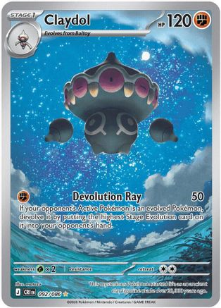 Claydol - 092/086 (92) [ME04: Chaos Rising] Holofoil - Deck Out Gaming