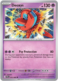 Deoxys - 033/086 (33) [ME04: Chaos Rising] - Deck Out Gaming