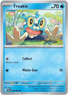 Froakie - 020/086 (20) [ME04: Chaos Rising] - Deck Out Gaming