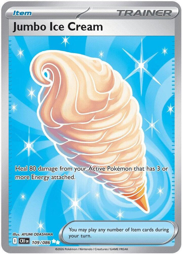 Jumbo Ice Cream - 109/086 (109) [ME04: Chaos Rising] Holofoil - Deck Out Gaming