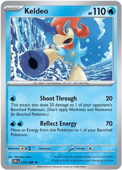 Keldeo (19) [ME04: Chaos Rising] Reverse Holofoil - Deck Out Gaming