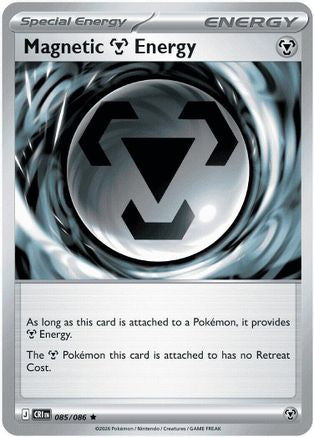 Magnetic Metal Energy (85) [ME04: Chaos Rising] Reverse Holofoil - Deck Out Gaming