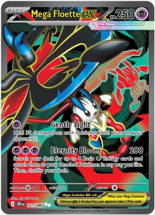 Mega Floette ex - 101/086 (101) [ME04: Chaos Rising] Holofoil - Deck Out Gaming