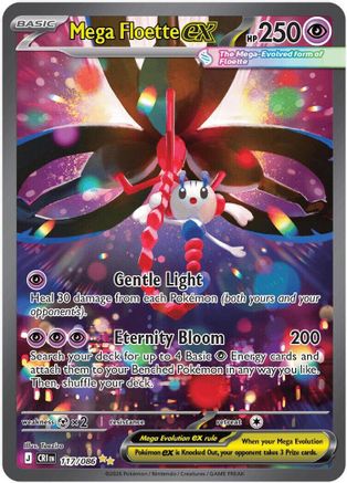 Mega Floette ex - 117/086 (117) [ME04: Chaos Rising] Holofoil - Deck Out Gaming