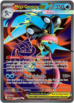 Mega Greninja ex - 100/086 (100) [ME04: Chaos Rising] Holofoil - Deck Out Gaming