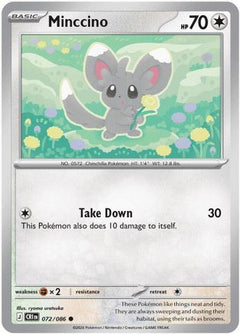 Minccino (72) [ME04: Chaos Rising] Reverse Holofoil - Deck Out Gaming