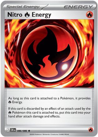 Nitro Fire Energy (86) [ME04: Chaos Rising] Holofoil - Deck Out Gaming
