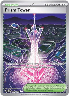 Prism Tower - 111/086 (111) [ME04: Chaos Rising] Holofoil - Deck Out Gaming