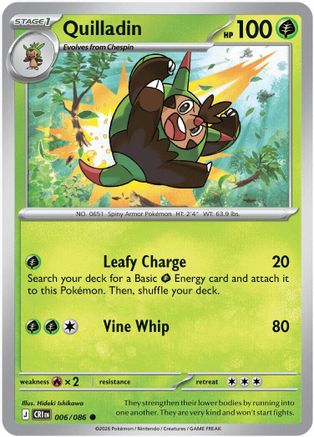 Quilladin (6) [ME04: Chaos Rising] - Deck Out Gaming