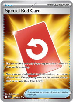Special Red Card - 113/086 (113) [ME04: Chaos Rising] Holofoil - Deck Out Gaming