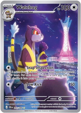 Watchog - 097/086 (97) [ME04: Chaos Rising] Holofoil - Deck Out Gaming
