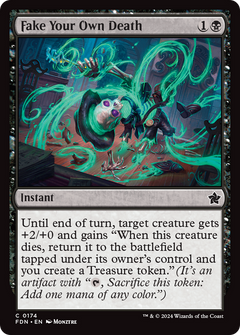 Fake Your Own Death (174) [Foundations] foil - Deck Out Gaming