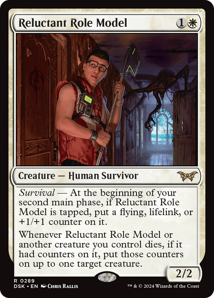 Reluctant Role Model (0289) (289) [Duskmourn: House of Horror] - Deck Out Gaming