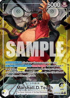 Marshall.D.Teach (080) (Alternate Art) (OP16-080) [The Time of Battle] Foil-1