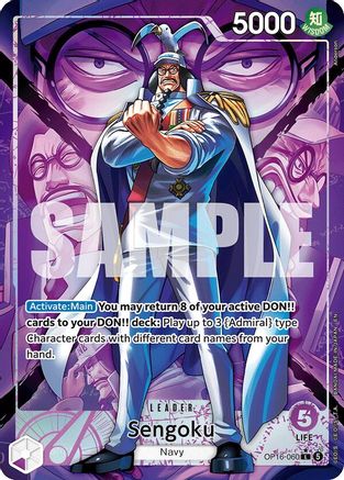 Sengoku (060) (Alternate Art) (OP16-060) [The Time of Battle] Foil - Deck Out Gaming