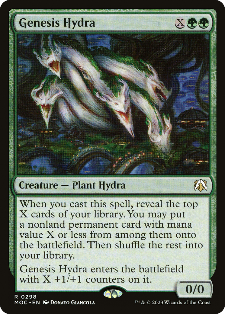 Genesis Hydra (298) [March of the Machine Commander] - Deck Out Gaming